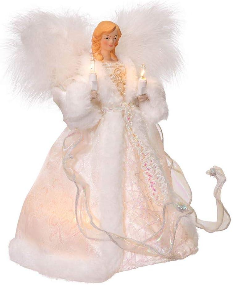 Fabric Tree Topper - Lighted