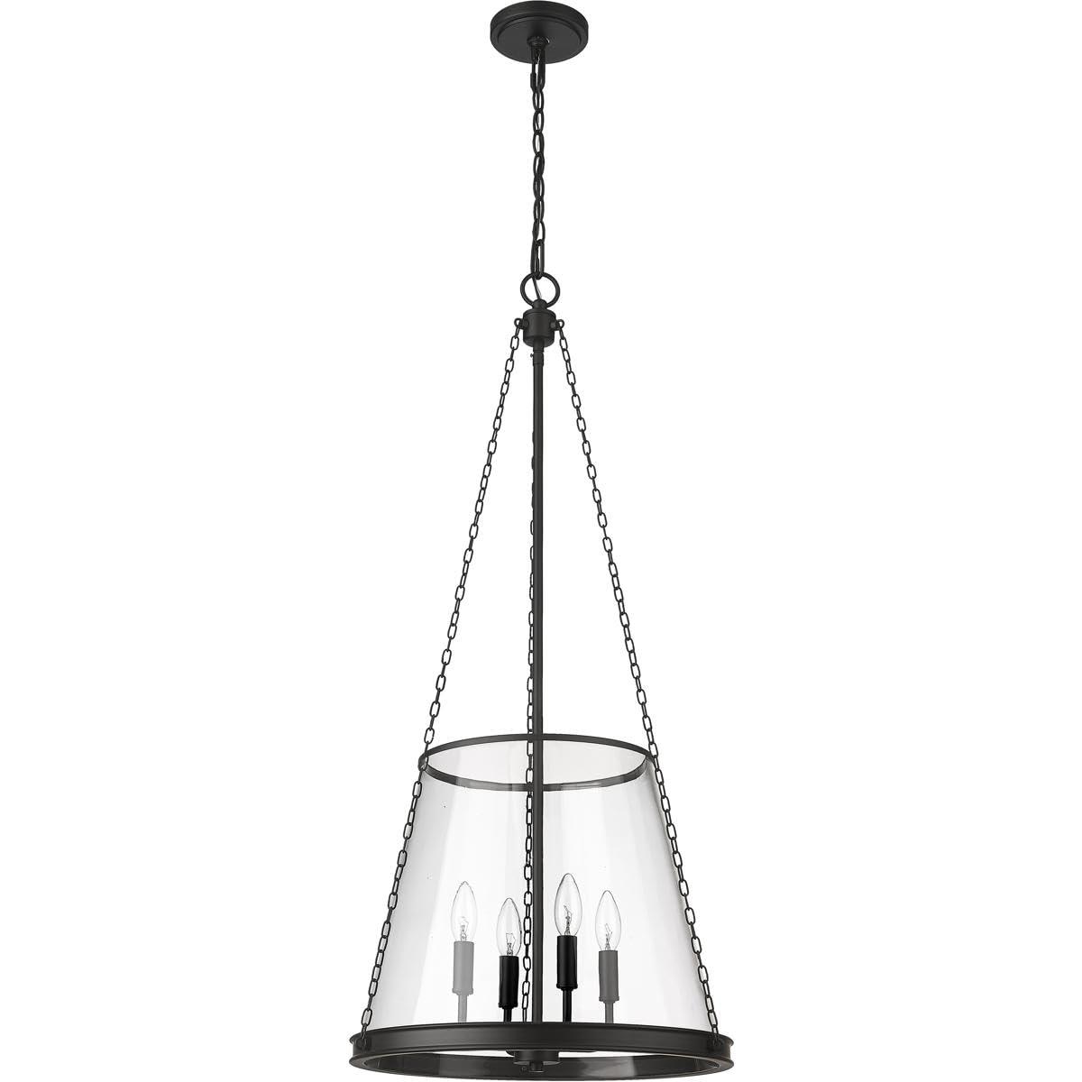 Z-Lite Prescott 4 - Light Pendant in  Matte Black