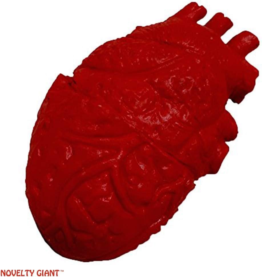 Oversized Red Foam Latex Heart Halloween Wall Prop