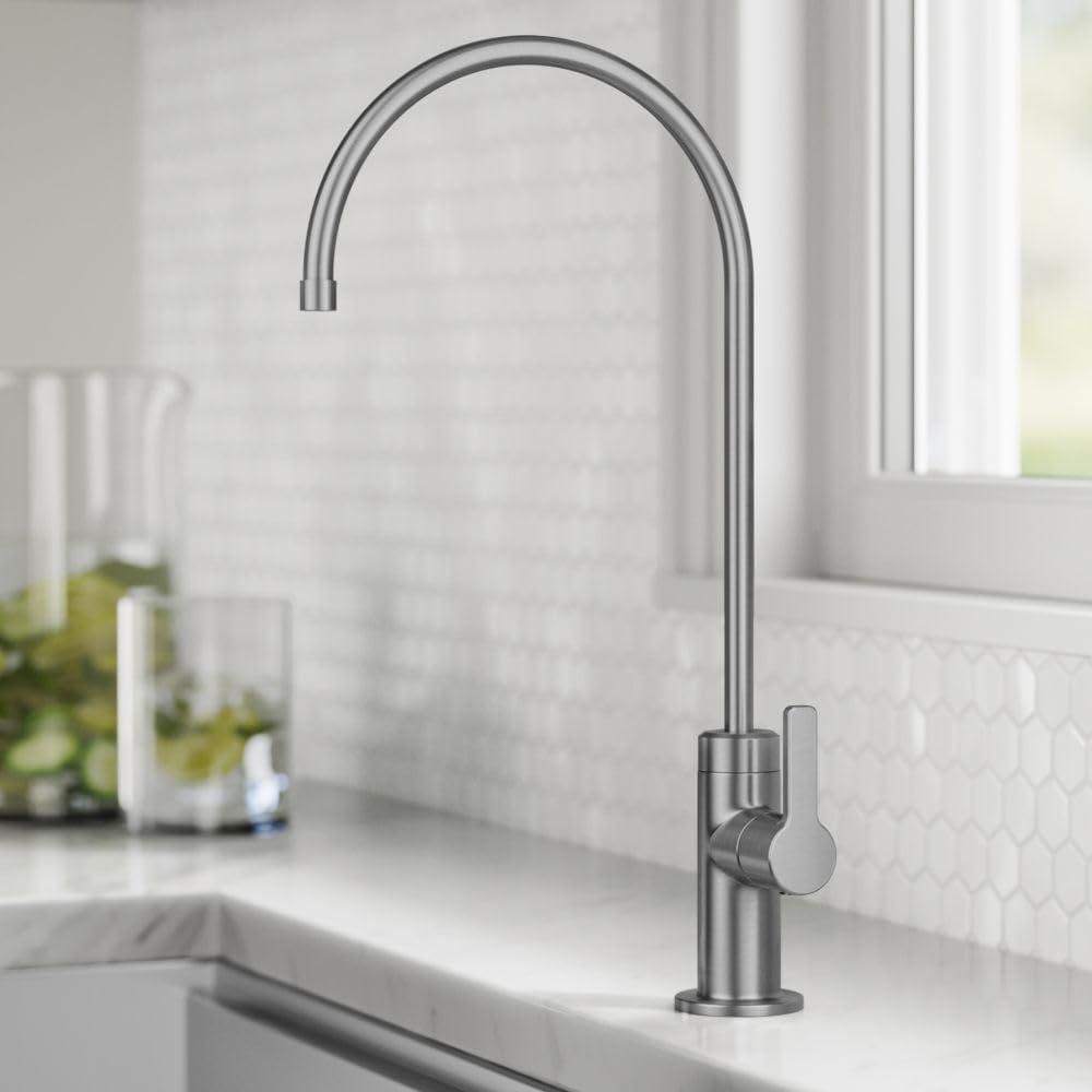 KRAUS Oletto Single Handle Drinking Water Filter Faucet for Reverse Osmosis