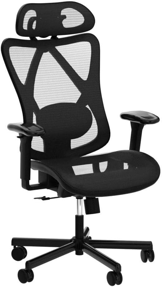 Black Mesh High Back Ergonomic Swivel Office Chair