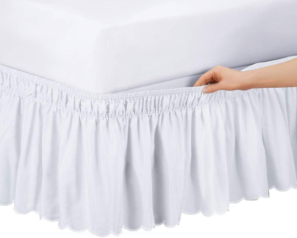 Ruffled Wrap Around Bed Skirt