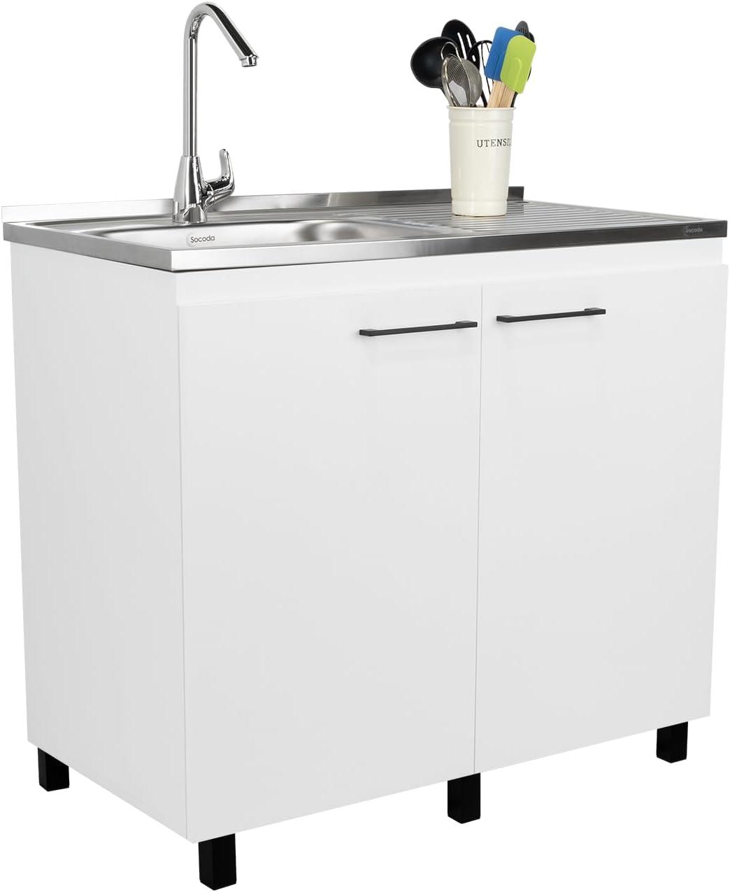 Ceballos 2 Utility Sink And Cabinet LNNMKS-B062S00376