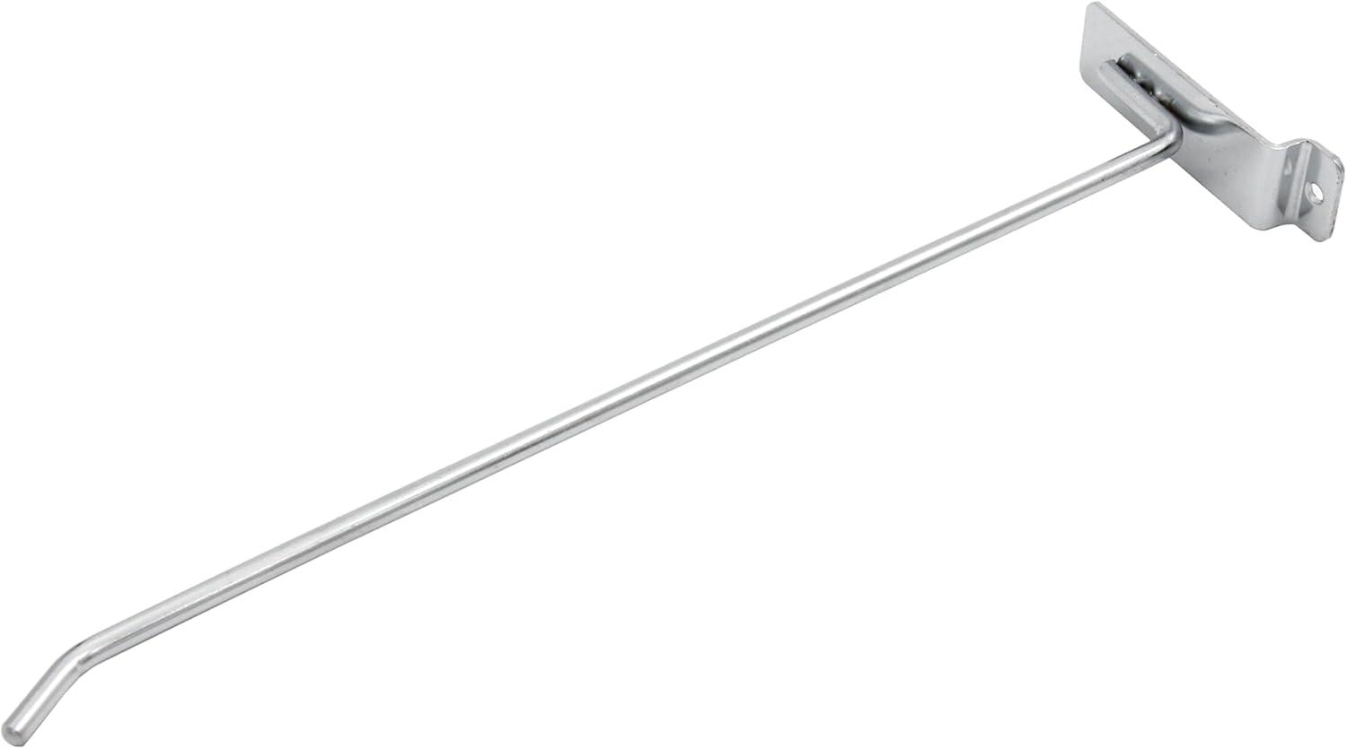 6 Inch Metal Wire Slatwall Hook, 50-Pack