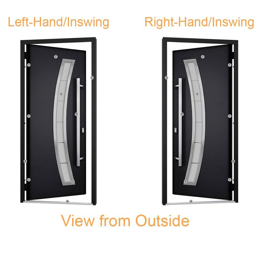 VDomDoors 131 80'' Front Entry Doors