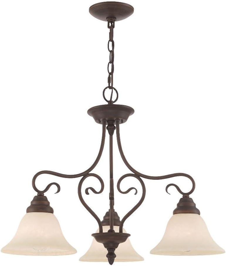 Livex Lighting Coronado 3 - Light Chandelier in  Brushed Nickel