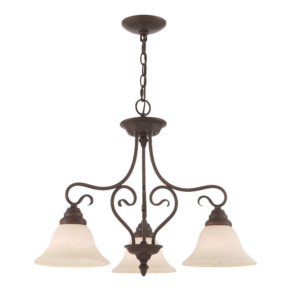 Livex Lighting Coronado 3 - Light Chandelier in  Brushed Nickel