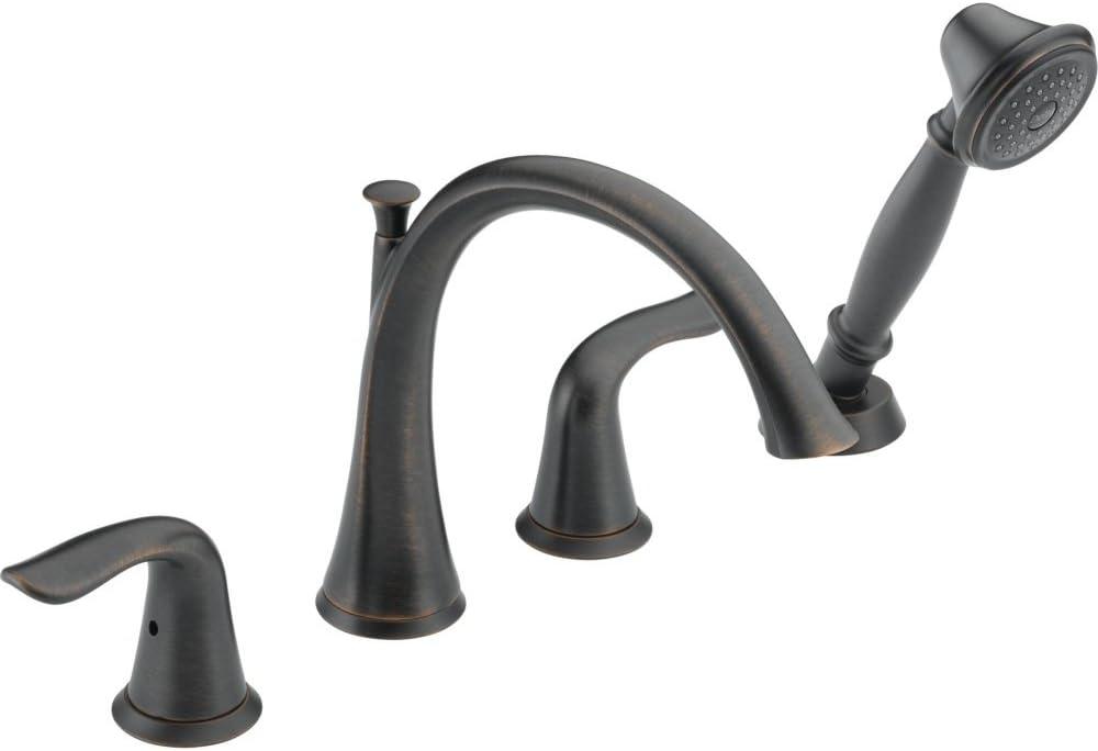 Lahara Double Handle Deck Mounted Roman Tub Faucet Trim