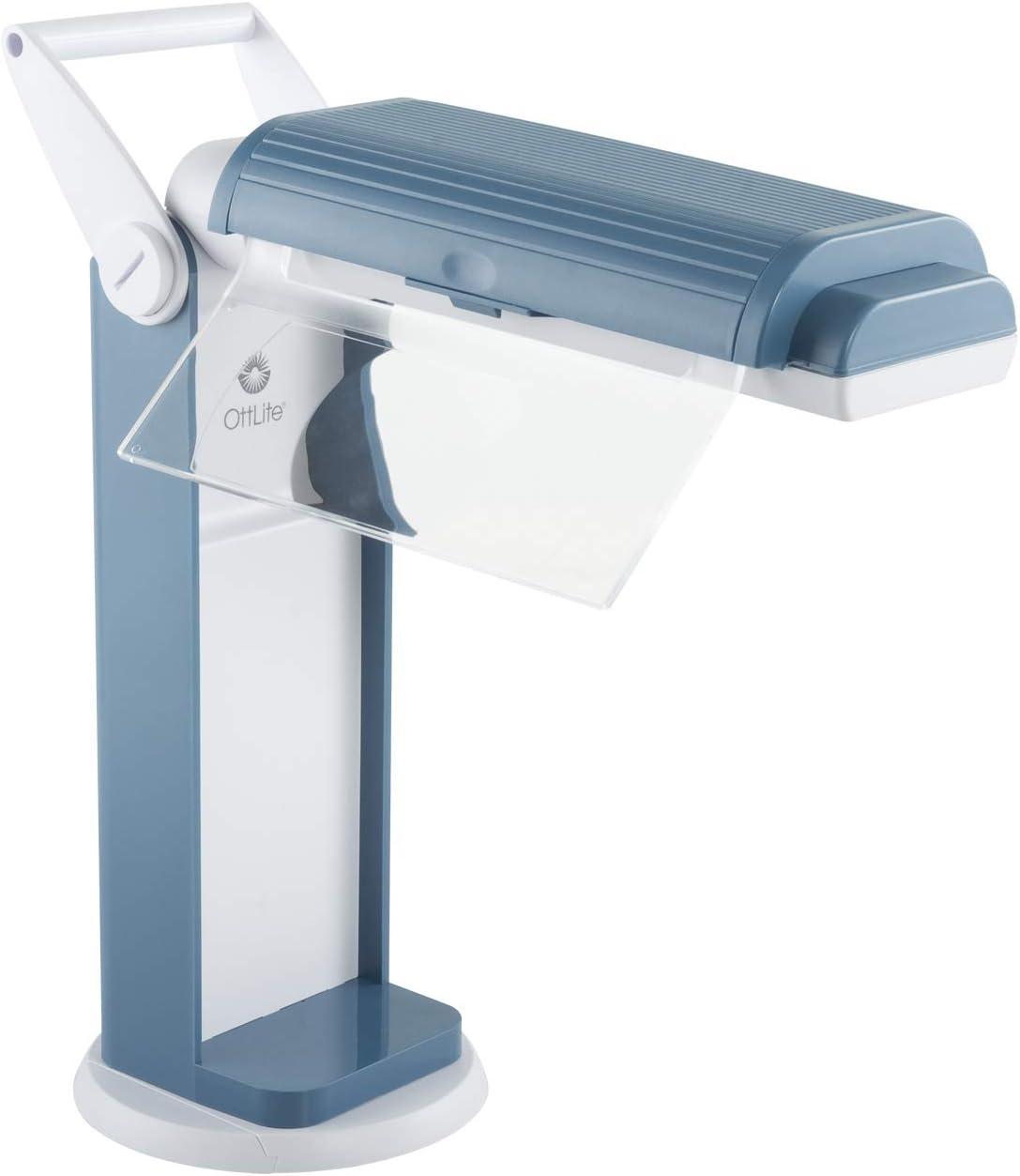 OttLite OttLite 13 Watt Magnifier Task Lamp with 2X Magnification and Swivel Base