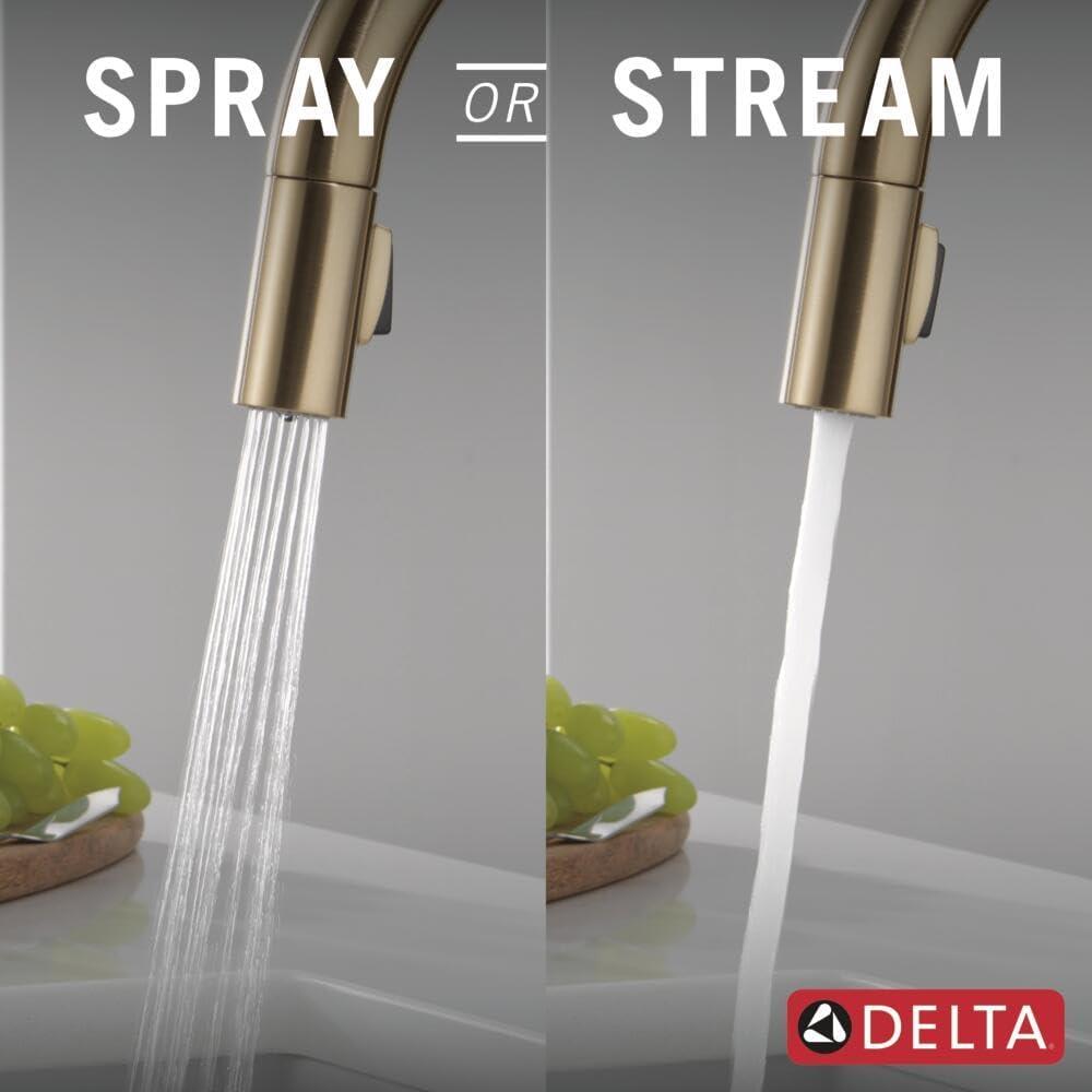 Trinsic Pull Down Sprayer Touch Kitchen Sink Faucet, Touch Control Kitchen Faucet