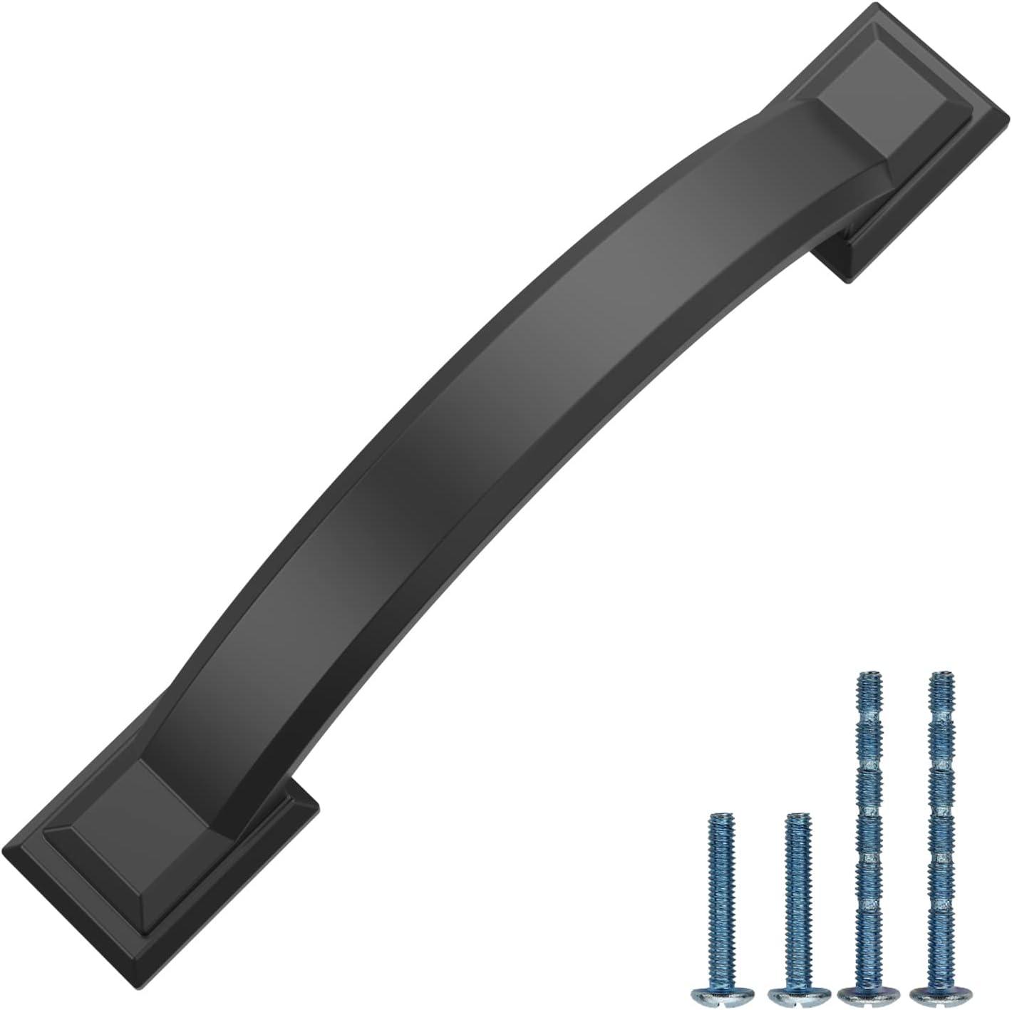 Square Cabinet Hardware Handle 3” Center Arch Pull Multipack