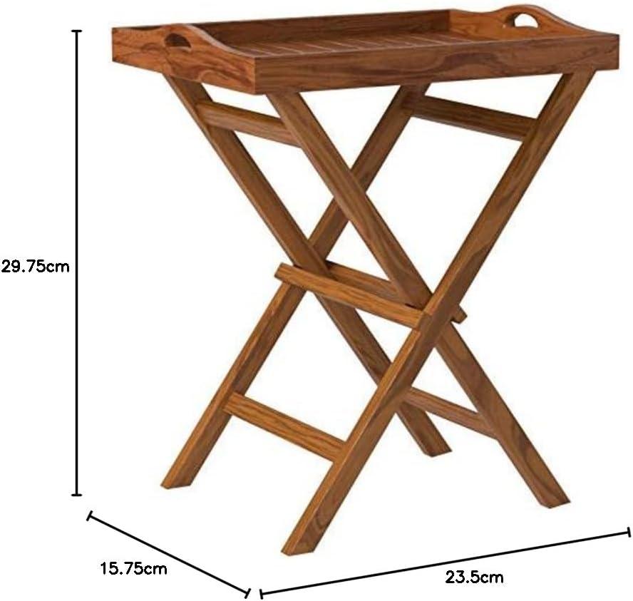Cecilia Rectangular Teak Outdoor Folding Side Table