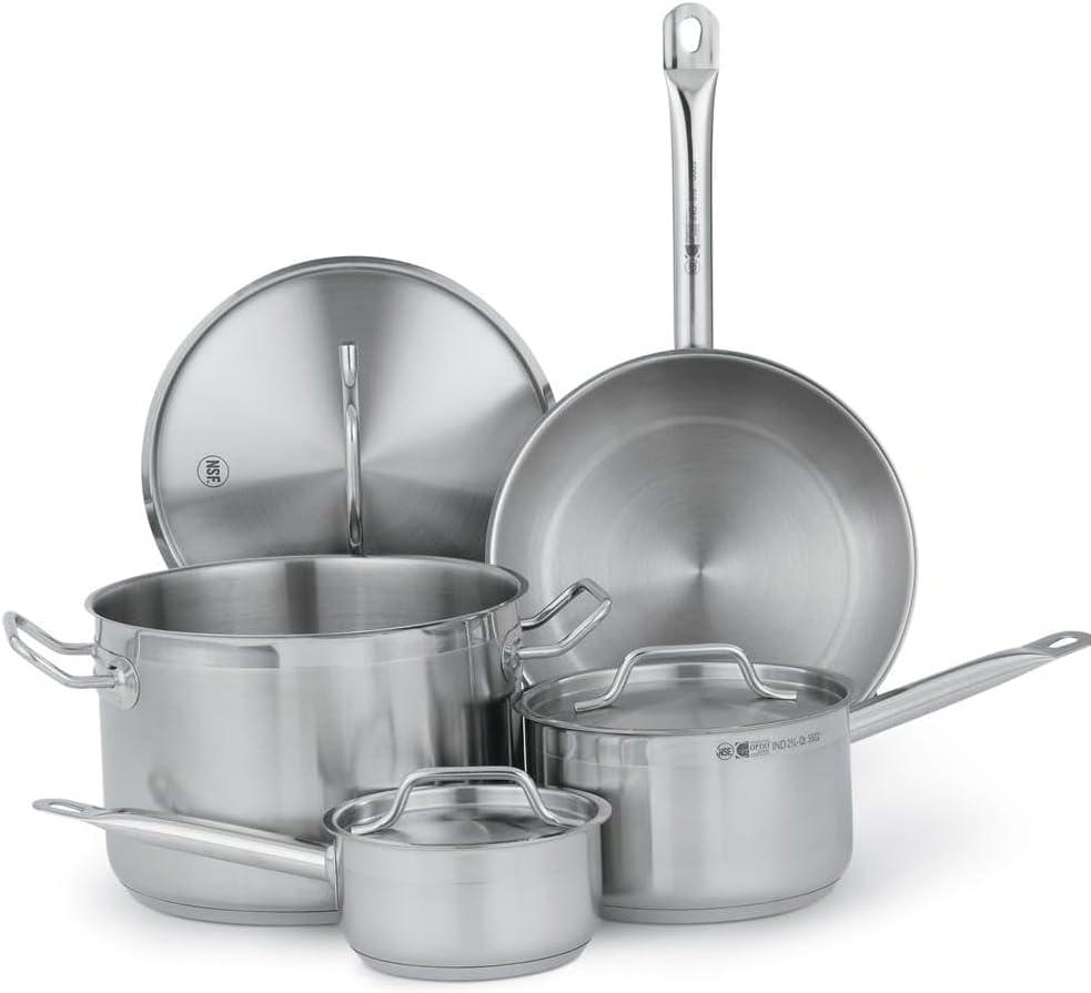 Stainless Steel 7-Piece Non-Stick Cookware Set