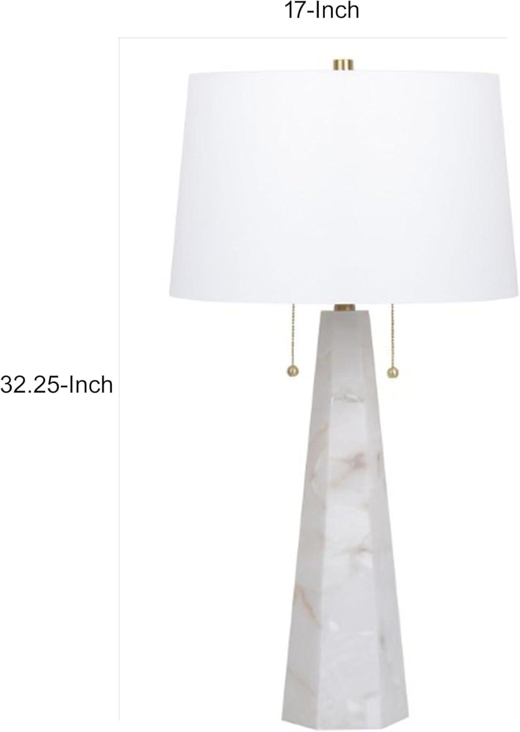 Benjara Resin Table Lamp