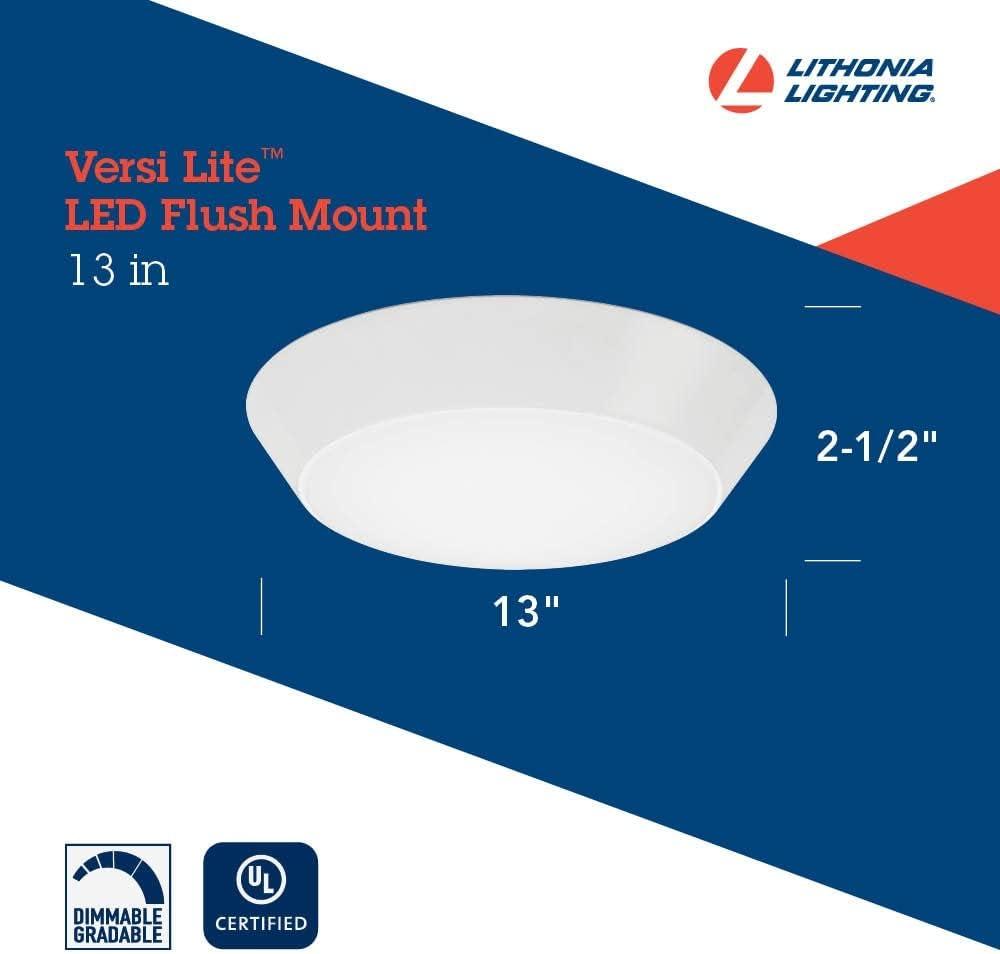 Versi Acrylic Flush Mount