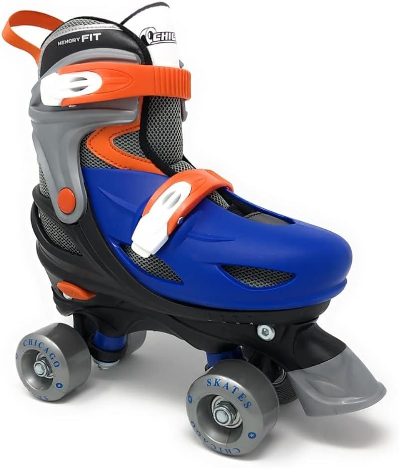 Chicago Skates Girls Adjustable Junior Quad Skates