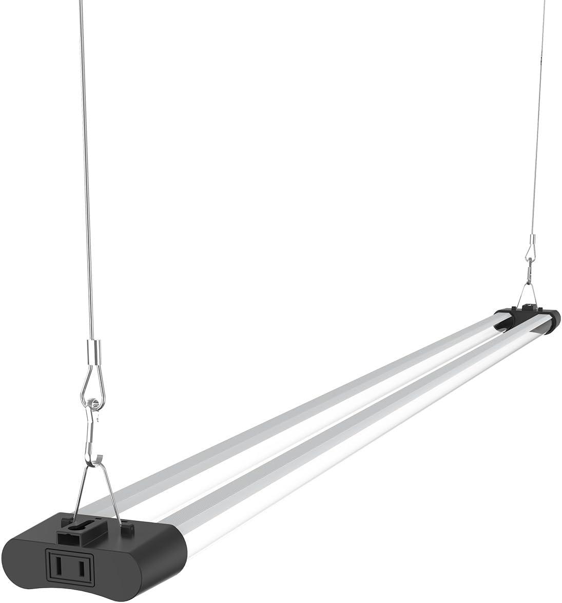 BoostGro 4FT LED Grow Light, Full Spectrum with Enriched Red Light, Linkable Design, for Indoor Plants and Gardening (1-pack)