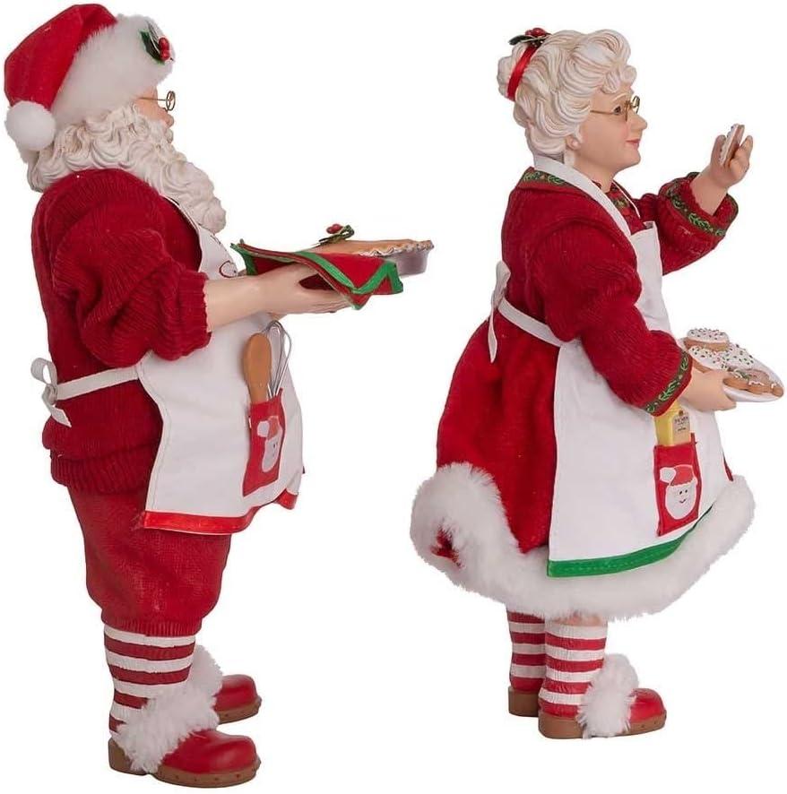 Fabriché Mr. and Mrs. Santa 2-Piece Set