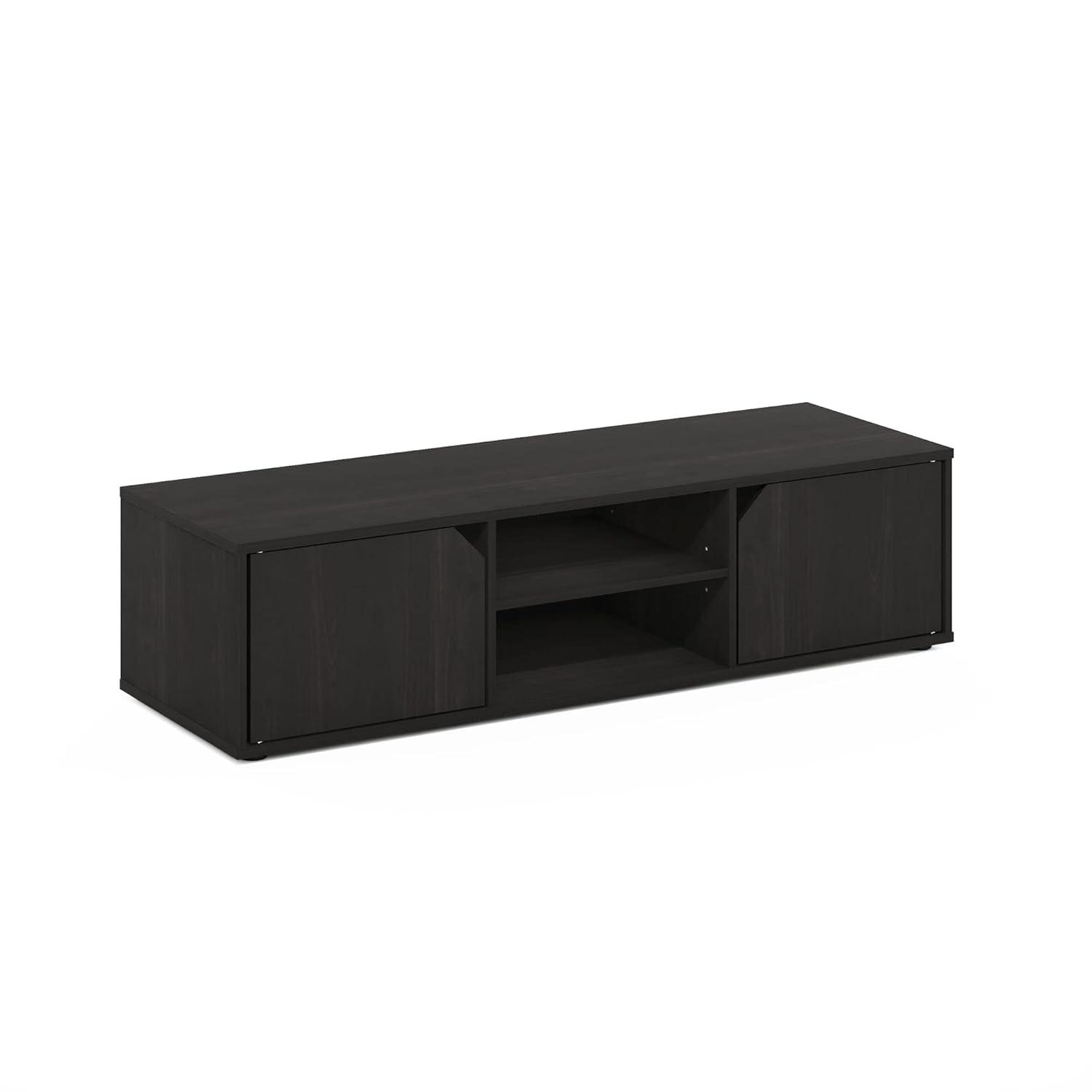 Furinno Classic TV Stand for TV up to 55 Inch, Espresso