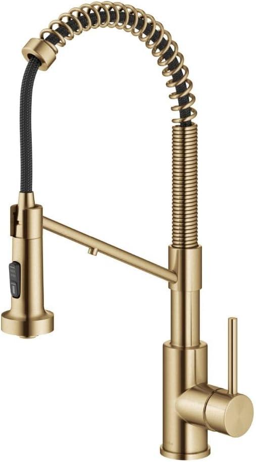 KRAUS Bolden 2-in-1 Commercial Style Pull-Down Single Handle Water Filter Kitchen Faucet for Reverse Osmosis or Water Filtration System