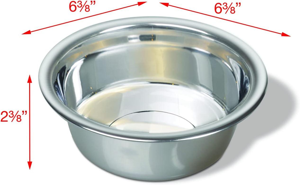 Medium Lightweight Stainless Steel Dog Bowl, 32 OZ