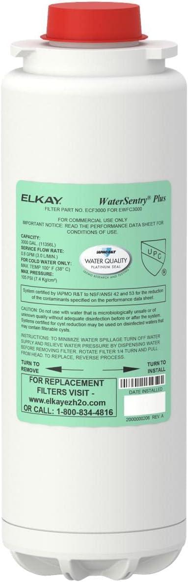 Elkay WaterSentry Plus White Water Dispenser Replacement Filter