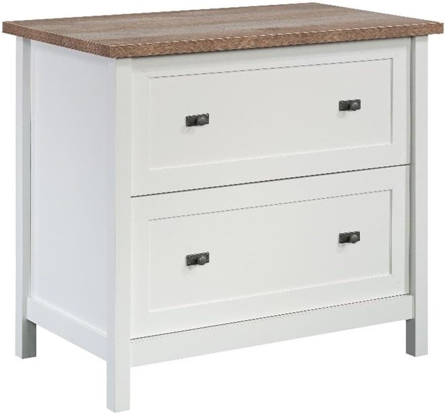 Sauder Cottage Road 2 Drawer Lateral File Cabinet White