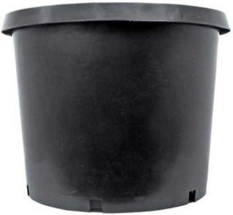 Black 10 Gallon Premium Plastic Nursery Pot