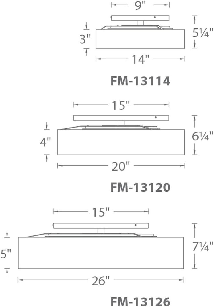 WAC Lighting Manhattan 20" LED 2700K Contemporary Aluminum Flush Mount in Nickel