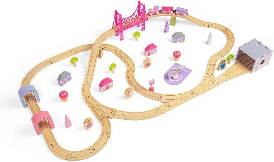 Bigjigs Rail - Fairy Town Train Set