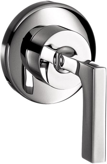 Chrome Modern Lever Handle Shower Trim