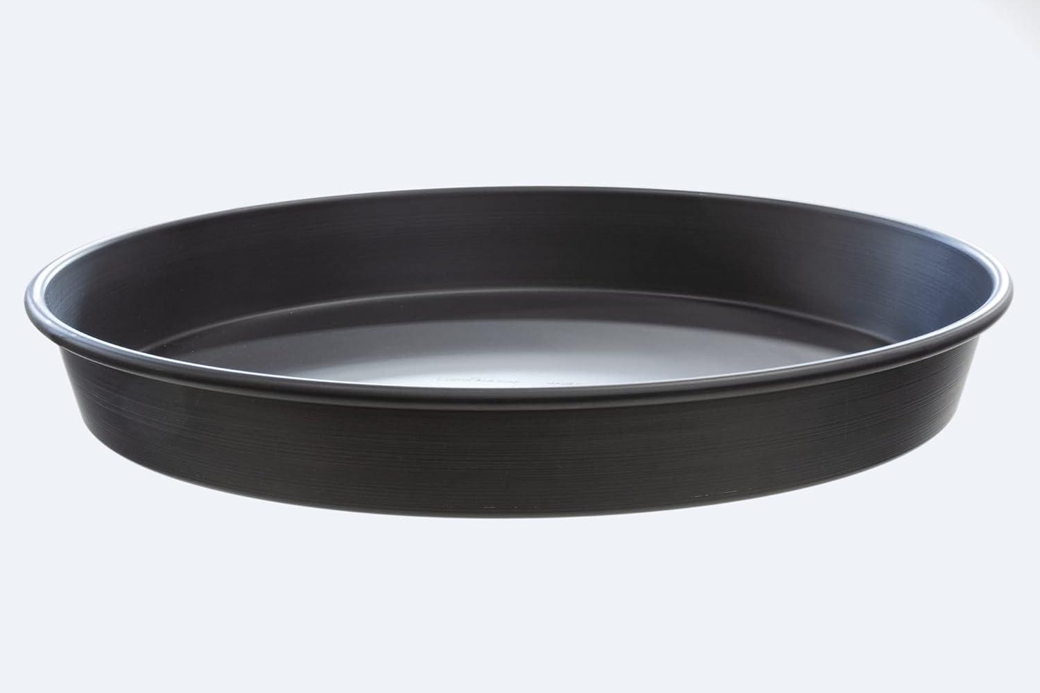 14-Inch Dark Non-Stick Deep Dish Pizza Pan