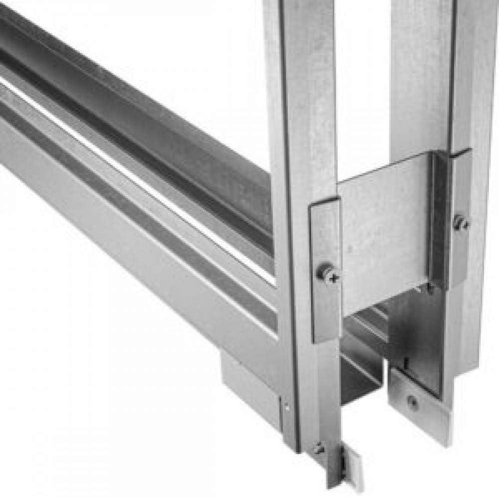 Galvanized Steel Single Pocket Door Frame Kit for 30x80 Doors