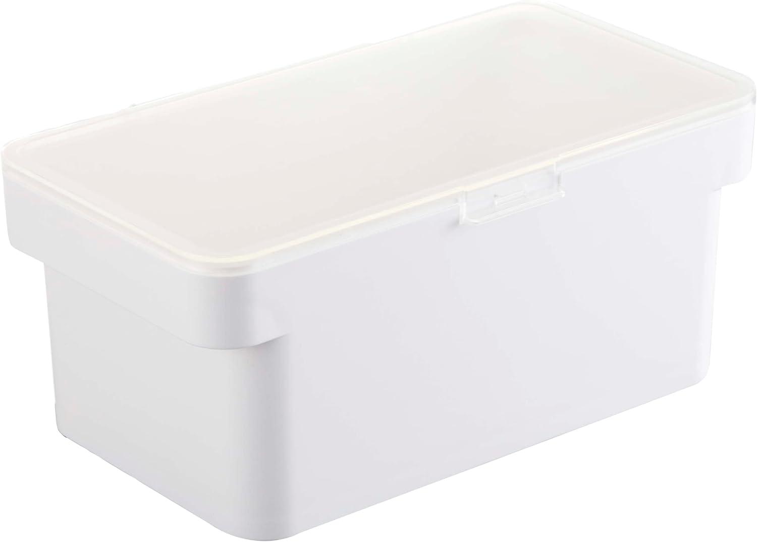 Yamazaki Home Airtight Pet Food Storage Container With Transparent Lid, 0.8 gallon