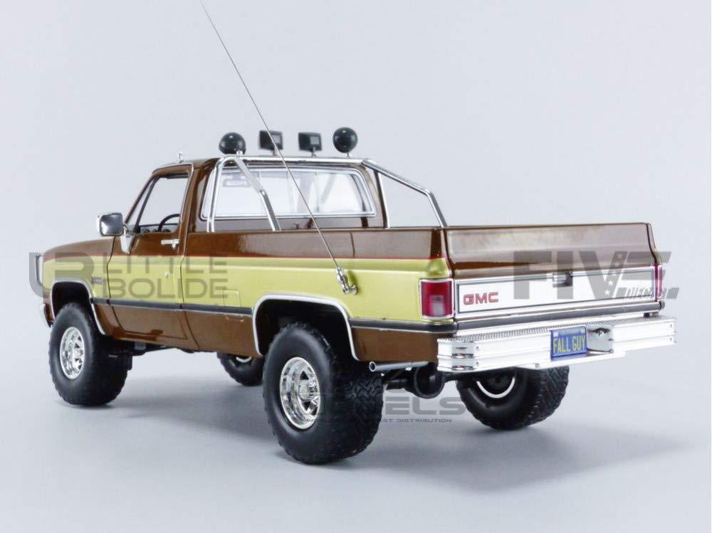 1982 GMC K-2500 Sierra Grande Pickup Truck Brown "The Fall Guy" (1981-1986) TV Series 1/18 Diecast Model Car by Greenlight
