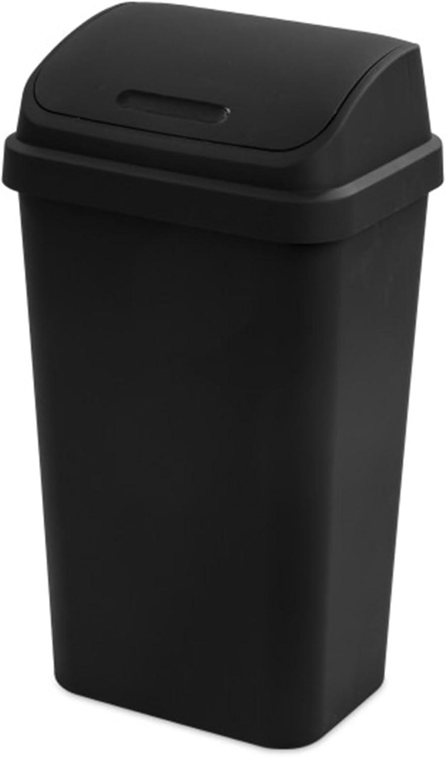 Sterilite 13 Gallon Swing Top Trash Can