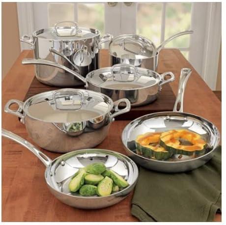 Cuisinart French Classic 10-Piece Stainless Steel Cookware Set