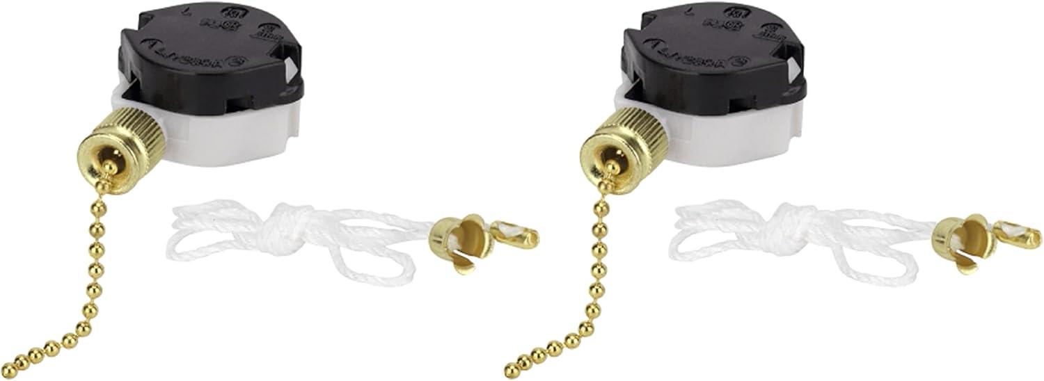 Speed Ceiling Fan Light Switch with Pull Chain