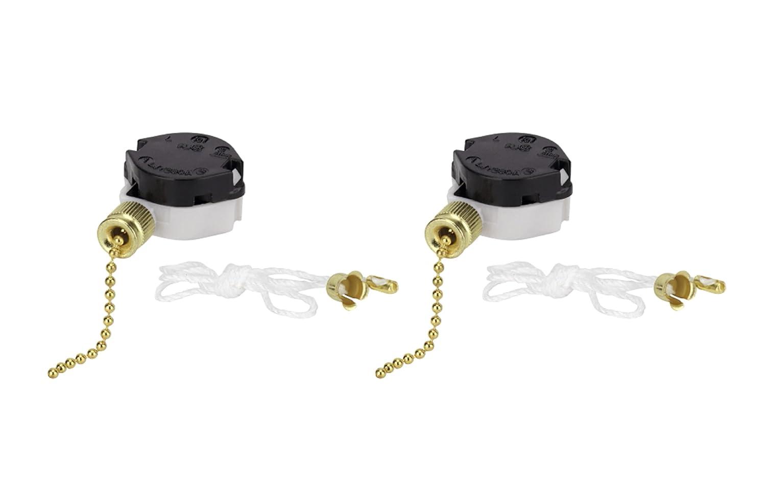 Speed Ceiling Fan Light Switch with Pull Chain