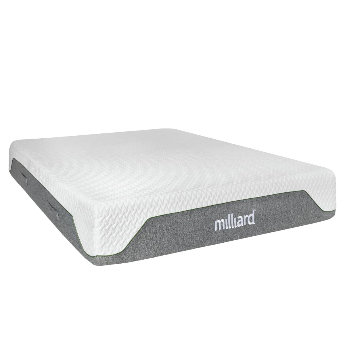 Milliard 10 Inch Classic Firm Memory Foam Mattress, King