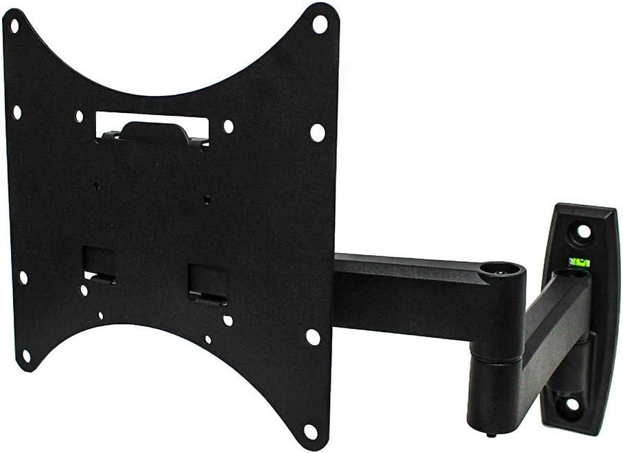 Black Adjustable Wall and Ceiling TV Mount for 50" Screens