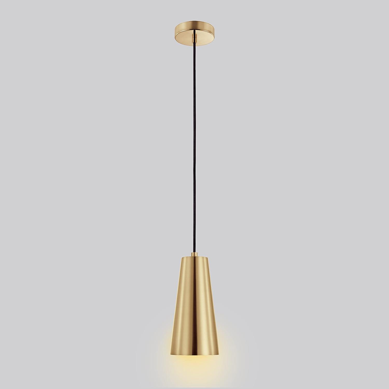 Eglo Lighting - Pratella 1 - 1 Light Mini Pendant - Brushed Gold - Brushed