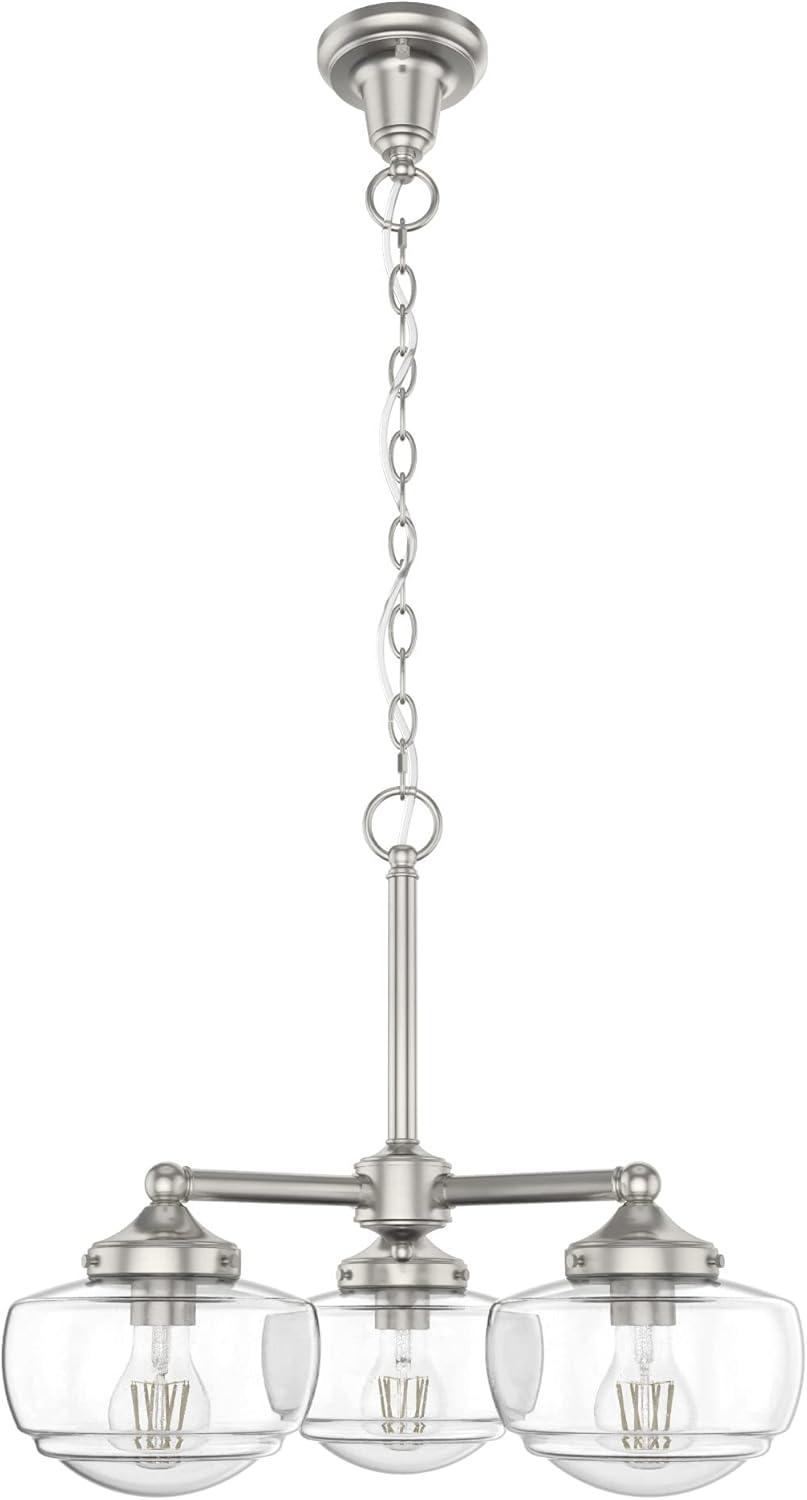 Hunter Saddle Creek 3 Light Chandelier Ceiling Light Fixture