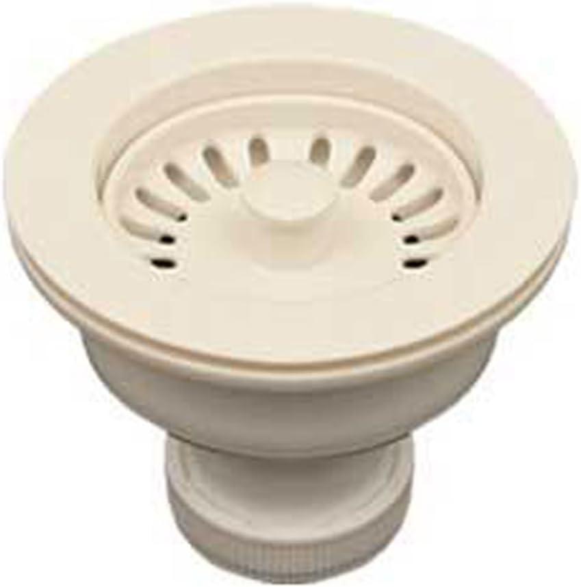 Biscuit 3.5'' Fireclay Basket Strainer