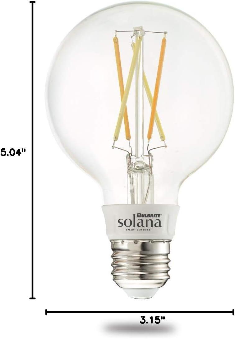 Solana G25 WiFi Connected Edison Filament LED Smart Light Bulb