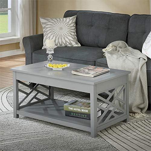 Coventry 36" Coffee Table and End Table with Tray, Set of 2