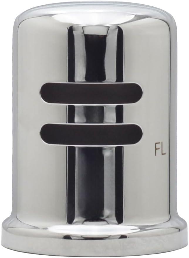 Westbrass R201-1-26 1-3/4" x 2-3/4" Solid Brass Air Gap Cap Only, Skirted
