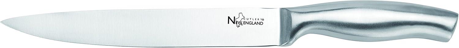 New England Cutlery New England Cutlery 7 Piece Stainless Steel Knife Block Set