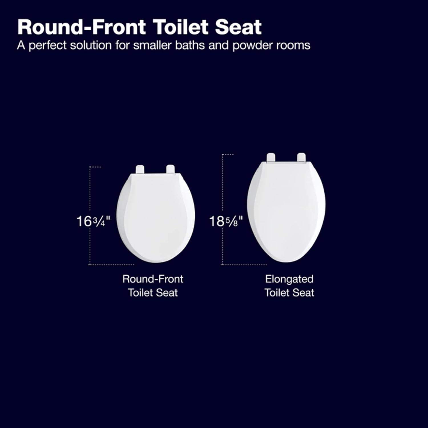 Stonewood Quiet-Close Compression-Molded Wood Toilet Seat