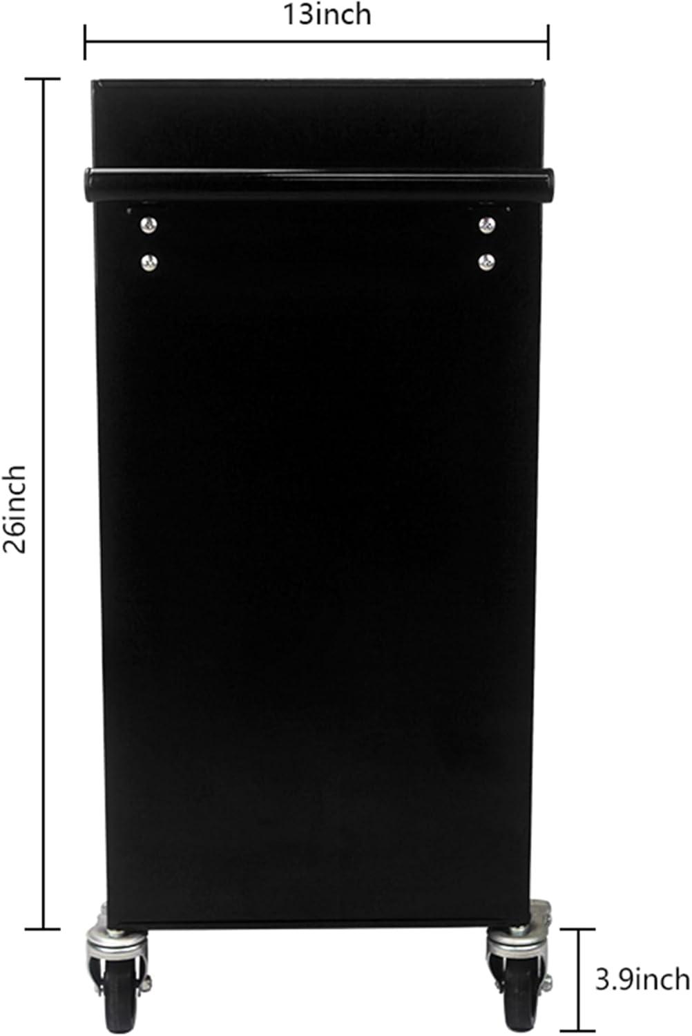 Yesurprise 12.99'' W 5 -Drawer Steel Job Site Storage with Wheels